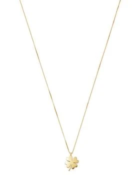 Bloomingdale's | Clover Pendant Necklace in 14K Yellow Gold, 18" - Exclusive,商家Bloomingdale's,价格¥4487