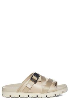 prada男鞋怎么样, Prada | Prada Buckled Strap Open Toe Sandals商品图片 6.4折起