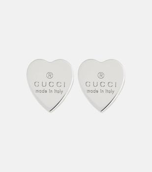 商品Gucci | Sterling silver heart earrings,商家MyTheresa,价格¥1960图片
