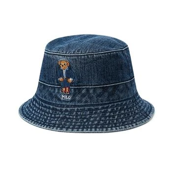 Ralph Lauren | Men's Polo Bear Denim Bucket Hat,商家Macy's,价格¥558