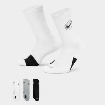 NIKE | Nike Everyday Crew Basketball Socks (3-Pack) 