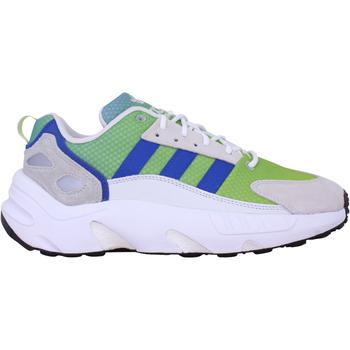 推荐Adidas ZX22 Boost Green/Blue-White-Grey  GW4324 Men's商品