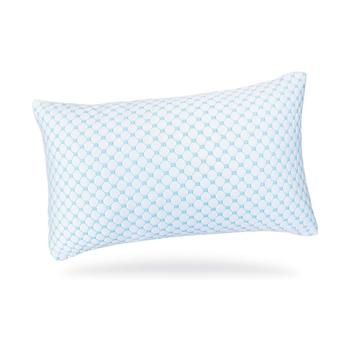 商品Heat and Moisture Reducing Ice Silk and Gel Infused Memory Foam King Pillow图片