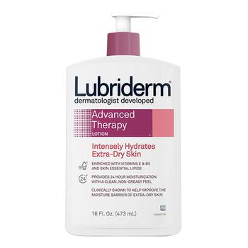 product Lubriderm Advanced Therapy Moisturizing Lotion For Extra Dry Skin - 16 Oz image