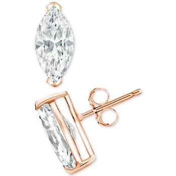 Macy's | Diamond Stud Earrings (1/5 ct. t.w.) in 14k Gold, 14k White Gold or 14k Rose Gold,商家Macy's,价格¥5948