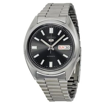 Seiko | 5 Automatic Black Dial Stainless Steel Men's Watch SNXS79K1 4.3折, 满$200减$10, 独家减免邮费, 满减