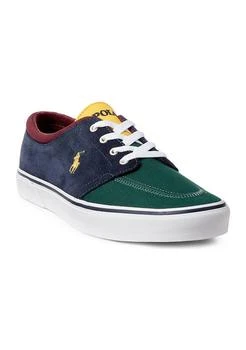 推荐Ralph Lauren Faxon X Color Blocked Canvas Sneakers商品