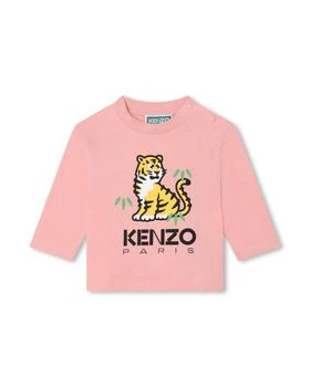 Kenzo | T-Shirt Manches Longues Nude - Bébé Mixte - Kenzo Kids,商家The Bradery,价格¥172