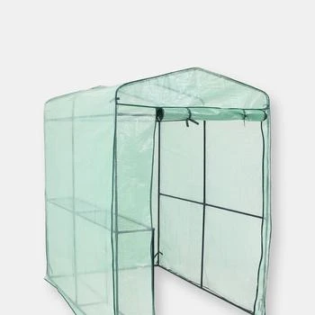 Sunnydaze Decor | Outdoor Portable Deluxe Walk-In Greenhouse with 1 Shelf,商家Verishop,价格¥684