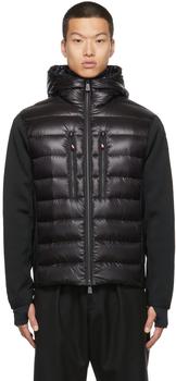 moncler羽绒服衣服, Moncler | Down Paneled Tricot Jacket商品图片 