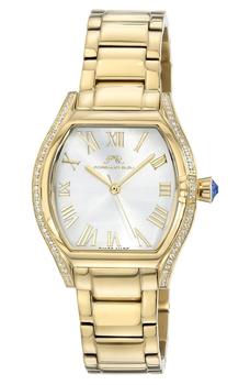 推荐Women's Celine Crystal Paveé Stainless Steel Bracelet Watch, 33.5mm商品