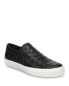 加拿大vince鞋, Vince | Men's Fletcher Basketweave Slip On Sneakers商品图片 