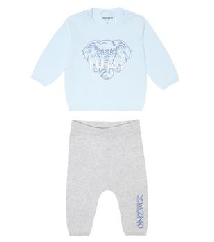 Kenzo | Baby embroidered cotton sweater商品图片,