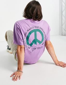 推荐Stan Ray dreamworks t-shirt in purple商品