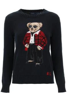 推荐Polo ralph lauren polo bear crew-neck sweater商品