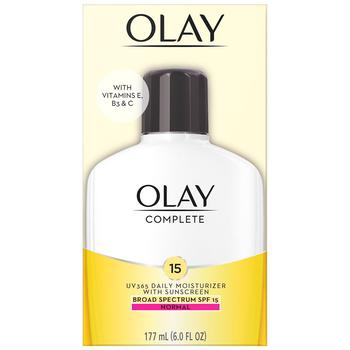 Olay | Lotion All Day Moisturizer with SPF 15 for Normal Skin商品图片,满$80享8折, 满折