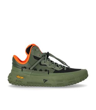 BRANDBLACK | BRANDBLACK RARE METAL 2 OLIVE GREEN ORANGE SNEAKER商品图片,满$200享9折, 满折