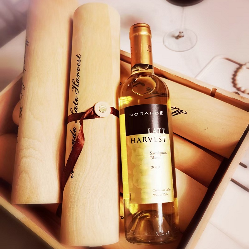 商品晚收长相思甜白葡萄酒单支礼盒装,商家Wine Story,价格¥116图片
