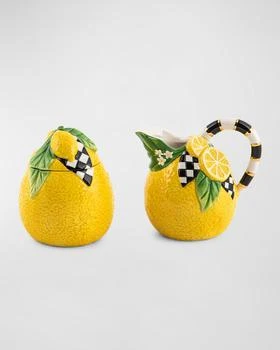 MacKenzie-Childs | Lemon Creamer and Sugar Set,商家Neiman Marcus,价格¥822