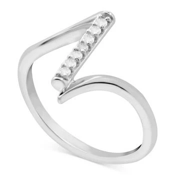 Macy's | Diamond Statement Ring (1/10 ct. t.w.) in Sterling Silver,商家Macy's,价格¥744