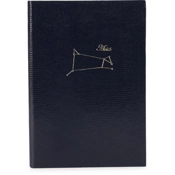 Sloane Stationery | Aries constellation designer notebook in black,商家BAMBINIFASHION,价格¥297