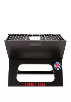 商品MLB Chicago Cubs X-Grill Portable Charcoal BBQ Grill图片
