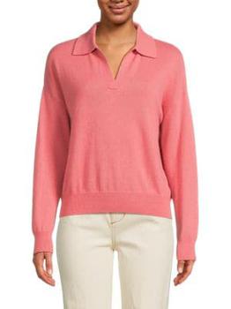 Saks Fifth Avenue | Drop Shoulder Cashmere Sweater商品图片,6.9折