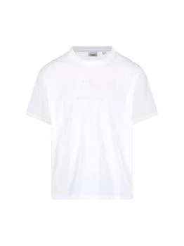 Burberry | Burberry Logo Motif Embroidered T-Shirt 6.7折