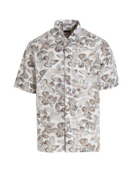 zegna 衬衫好用吗, Zegna | Ermenegildo Zegna Cuban Graphic Printed Buttoned Shirt商品图片 7.6折