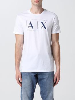 推荐Armani Exchange T-shirt with AX logo商品