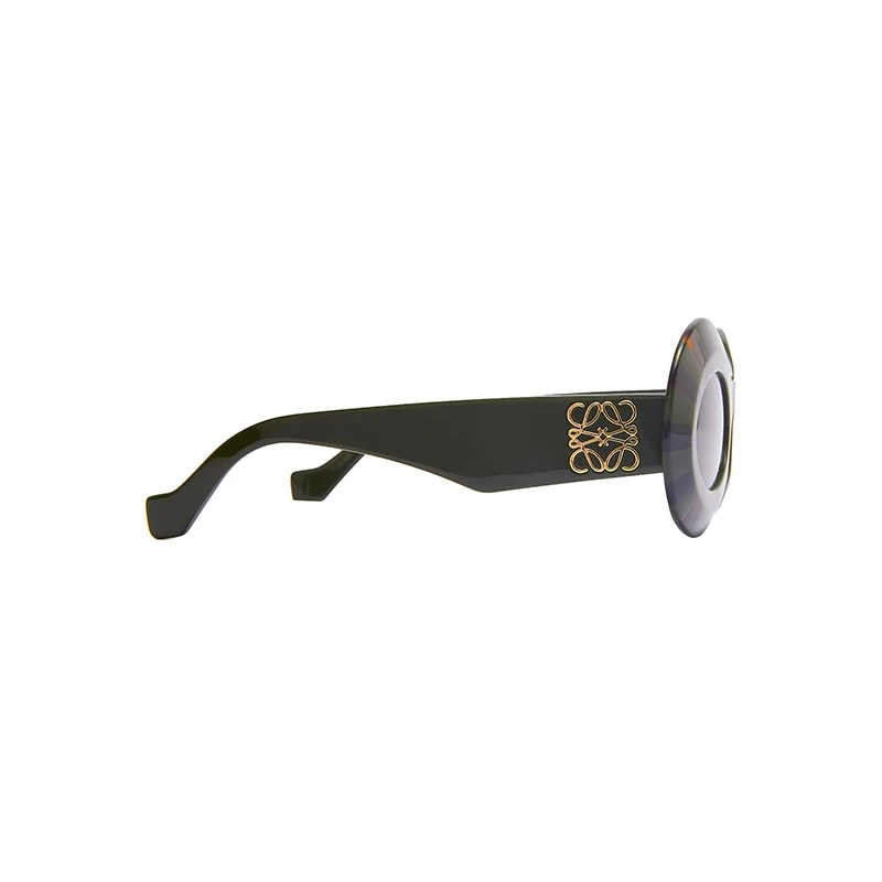 推荐LOEWE/罗意威 23年新款 女士棕色镜片卡其色超大椭圆形醋酸纤维镜框太阳镜墨镜G736270X06-2808商品