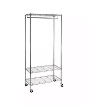 Honey Can Do | Deluxe Garment Rack, 3 Shelf,商家Macy's,价格¥748