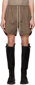 rick owens男裤, Rick Owens | Gray Penta Boxer Shorts商品图片 额外8.5折, 额外八五折