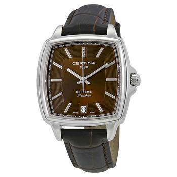 Certina | Certina DS Prime Shape Brown Dial Ladies Watch C028.310.16.296.00商品图片,3.3折, 满$275减$25, 满减