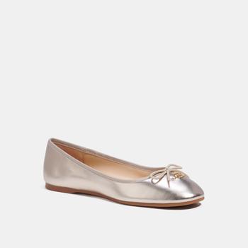 蔻驰女鞋, Coach | Coach Outlet Alina Ballet商品图片 5.7折×额外8.5折, 额外八五折