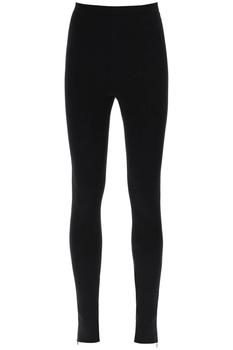 Totême | LEGGINGS WITH ZIP CUFFS商品图片,7.2折, 独家减免邮费