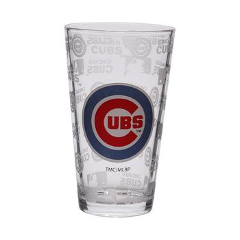 商品Chicago Cubs 16 oz Sandblasted Mixing Glass图片