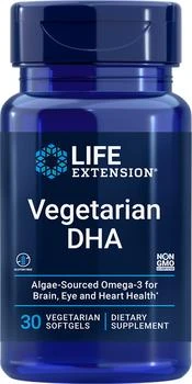 Life Extension | Life Extension Vegetarian DHA (30 Vegetarian Softgels),商家Life Extension,价格¥120