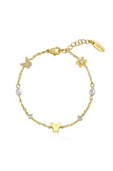 商品Ettika Jewelry | Subtle Butterflies And Pearl Bracelet,商家Verishop,价格¥306图片
