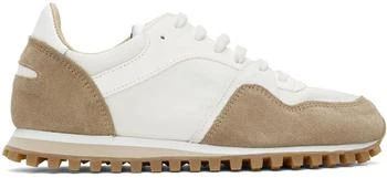 推荐Taupe & White Marathon Trail Low (WHBS) Sneakers商品