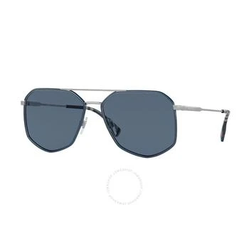 Burberry | Ozwald Blue Geometric Men's Sunglasses BE3139 100580 58 4.5折, 满$200减$10, 满减