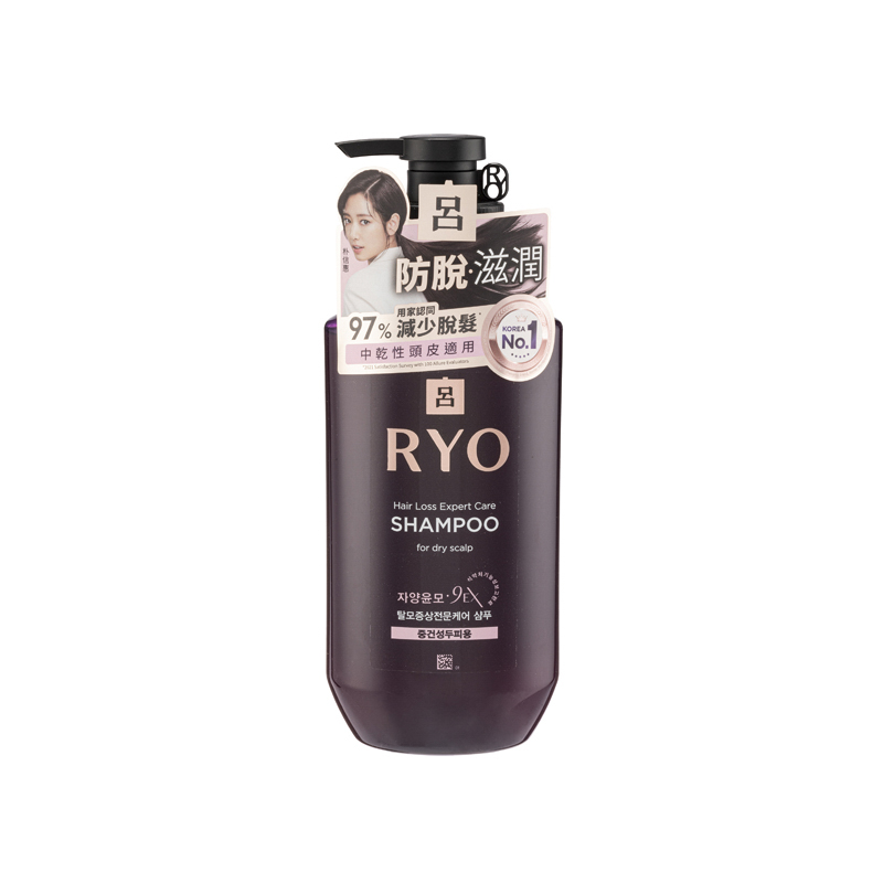 推荐Ryo韩国滋养防脱发洗发液（中性头皮屑适合用）400毫升 400ml商品
