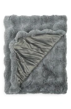 NORTHPOINT | Faux Fur Throw Blanket,商家Nordstrom Rack,价格¥113