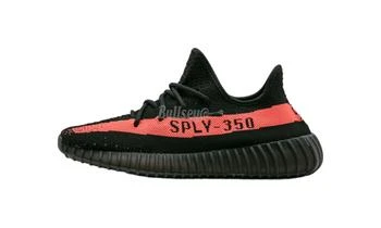 推荐Adidas Yeezy Boost 350 V2 "Core Black Red/Red Stripe"商品