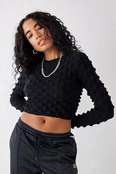 Urban Outfitters | UO Spiky Textured Crop Top商品图片,