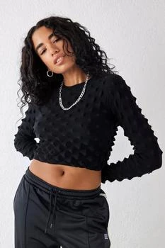 推荐UO Spiky Textured Crop Top商品