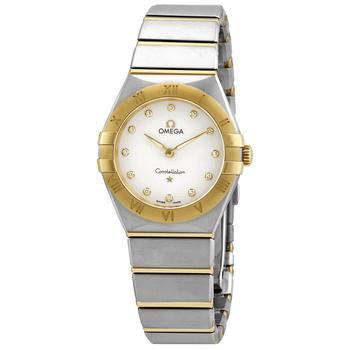欧米茄星座, Omega | Constellation Quartz Diamond Silver Dial Ladies Watch 131.20.28.60.52.002商品图片 7.2折