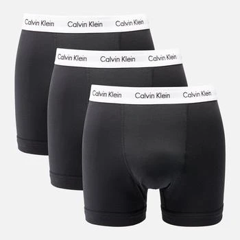 Calvin Klein | Calvin Klein Men's Three-Pack Cotton-Jersey Trunks - Black,商家Coggles,价格¥286