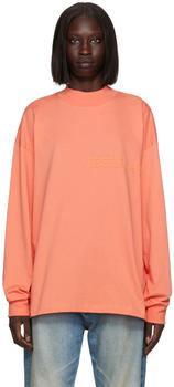 Essentials | Pink Cotton Long Sleeve T-Shirt商品图片,独家减免邮费