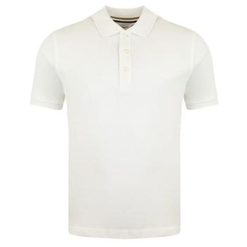 Hugo Boss | White Embroidered Logo Short Sleeve Polo Shirt商品图片,额外8折, 额外八折
